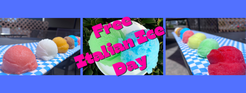 Free Italian Ice Day Zip and a Mile Free Italian Ice Day Zip and a Mile